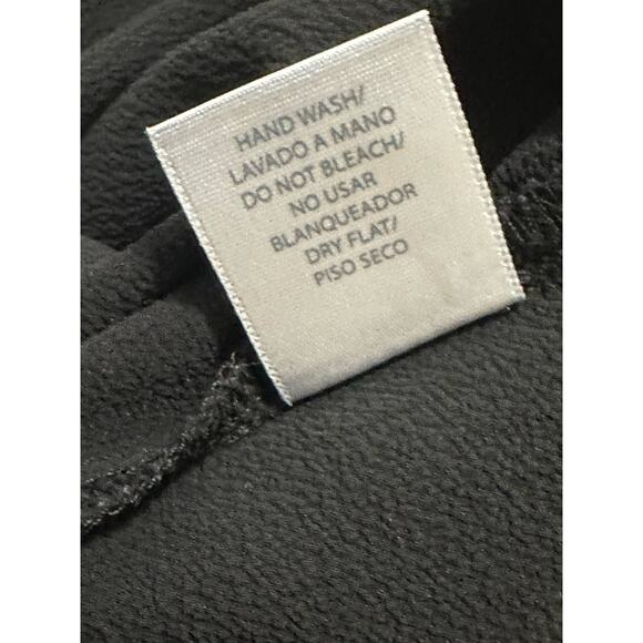 Charlotte Russe black cold shoulder ruffle sleeves blouse size small - Picture 6 of 11